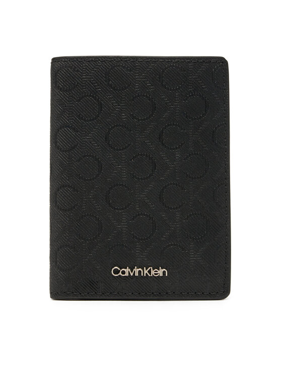 Calvin Klein Große Herren Geldbörse Ck Must Mono Bifold 7cc W/Coi K50K512686 Schwarz, Größe 00