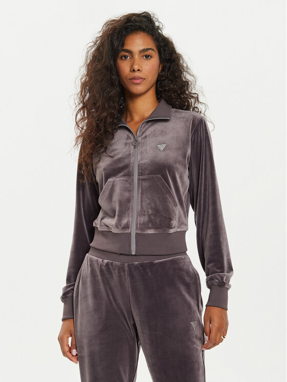 Guess Bluză V3BQ22 KBXI2 Verde Regular Fit