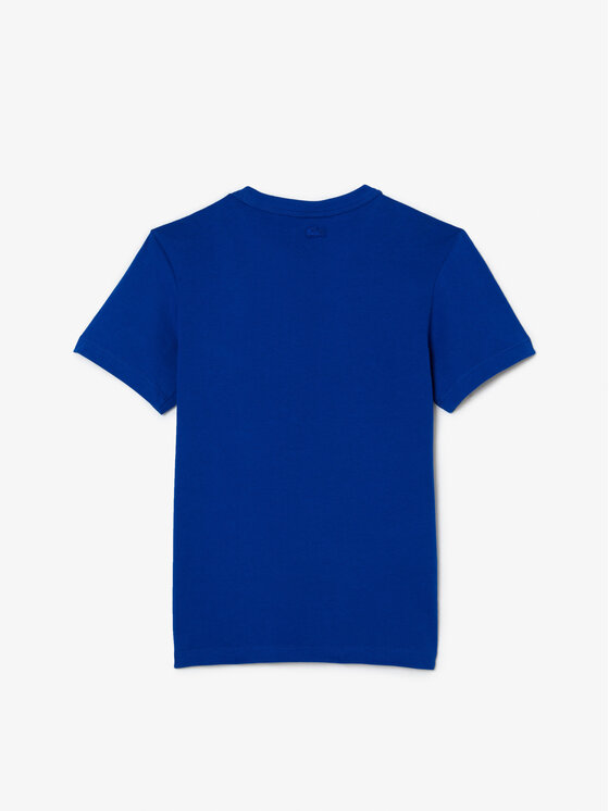 Lacoste T Shirt TJ5543 Blau Regular Fit Modivo