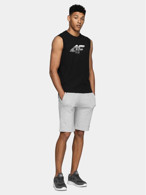 4F 4F Smanicato 4FWSS25TSLEM287-20S Nero Regular Fit