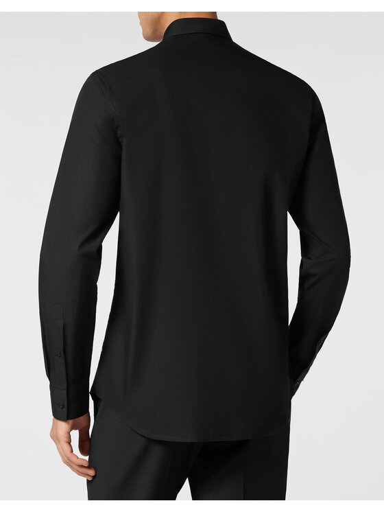 PHILIPP PLEIN PHILIPP PLEIN Camicia 9777 Nero Fitted Fit