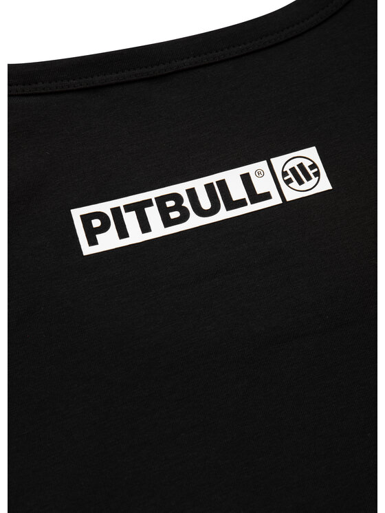 PITBULL PITBULL Tank top Tank Czarny Regular Fit