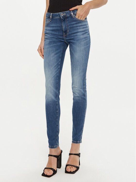 Guess Guess Jeans W4BAJ3 D592C Blu Skinny Fit