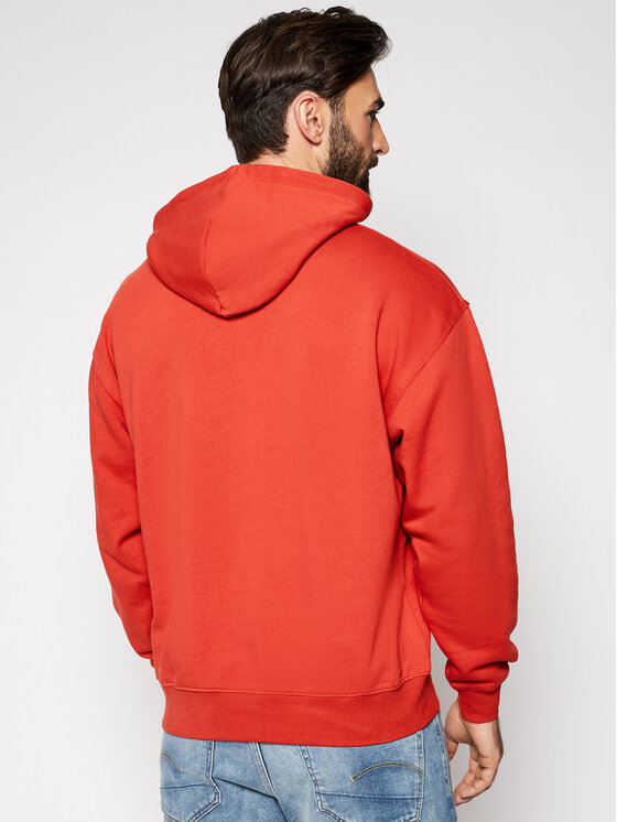 Wrangler Wrangler Felpa Hoodie W6E1HAXA4 112130724 Rosso Regular Fit