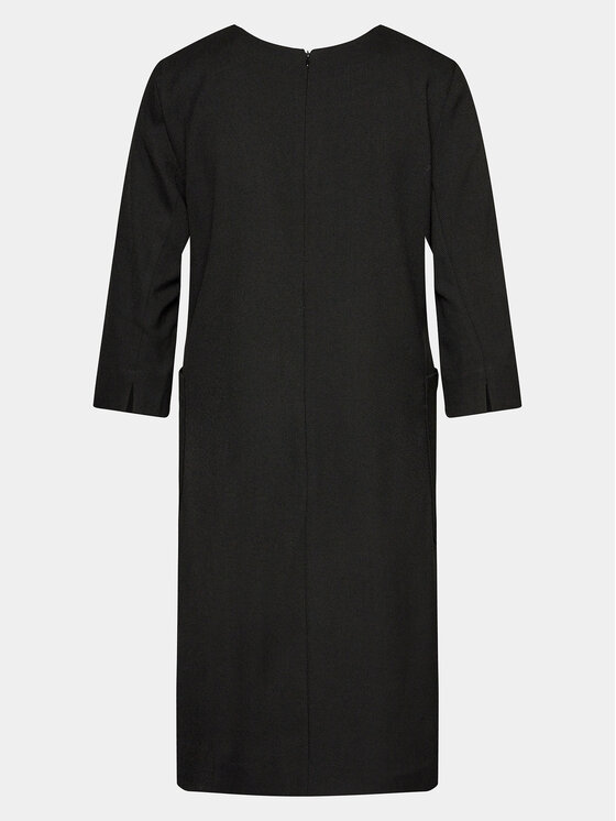 Tatuum Tatuum Rochie de zi Skapi T2320.193 Negru Regular Fit