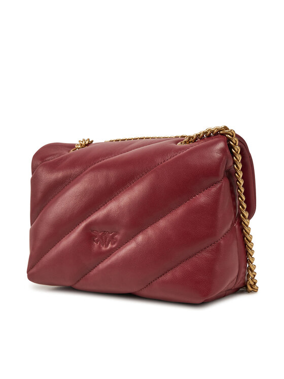 PINKO PINKO Τσάντα Love Puff Mini Cl PE 25 PLTT 100039 A0F2 Μπορντό