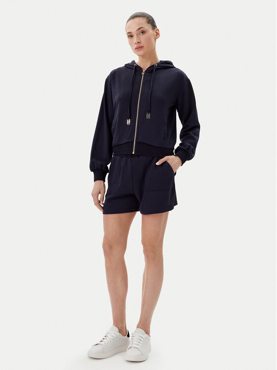 Gaudi Gaudi Stoffshorts 511BD24007 Dunkelblau Regular Fit