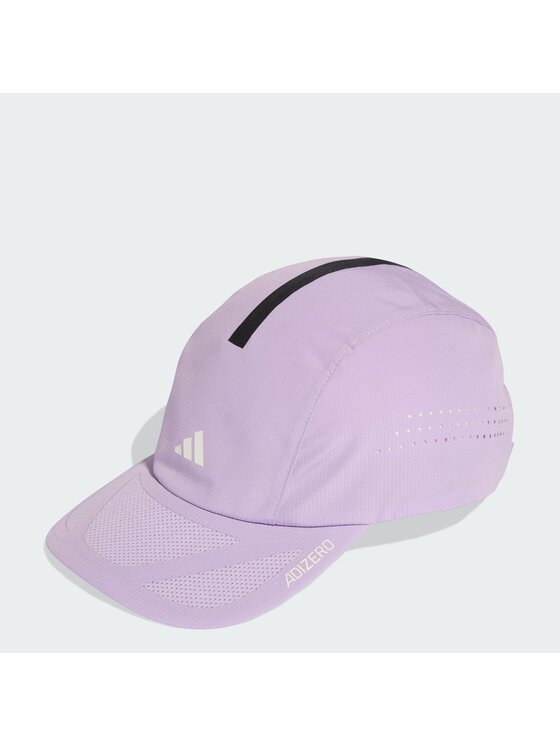 Czapka z daszkiem adidas, Fioletowa, Runningxadizero Lightweight CLIMACOOL