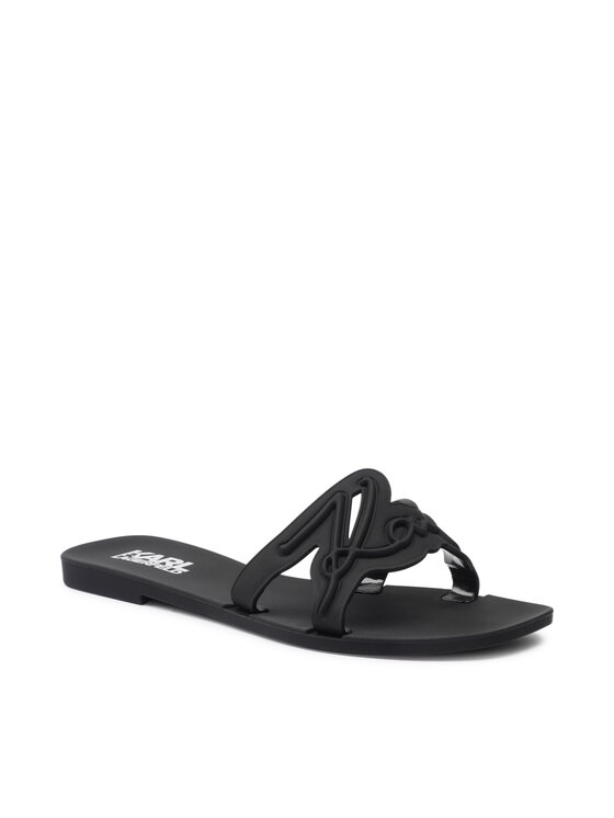 KARL LAGERFELD KARL LAGERFELD Papucs KL80008 Fekete