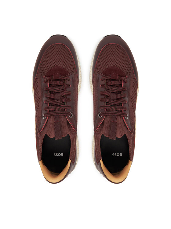 BOSS BOSS Sneakersy Ttnm Evo 50552911 Bordowy