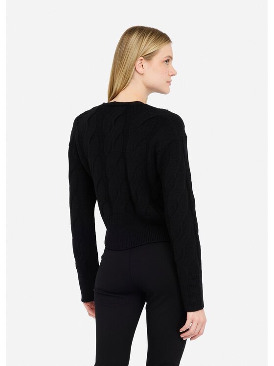 Liu Jo Liu Jo Cardigan CF5215MA75Q22222 Nero Regular Fit