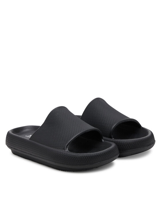 Leaf Leaf Şlapi LSKRE101R Negru