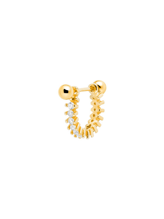 ANIA KRUK ANIA KRUK Piercing SRUKS0720Z Żółte złocenie