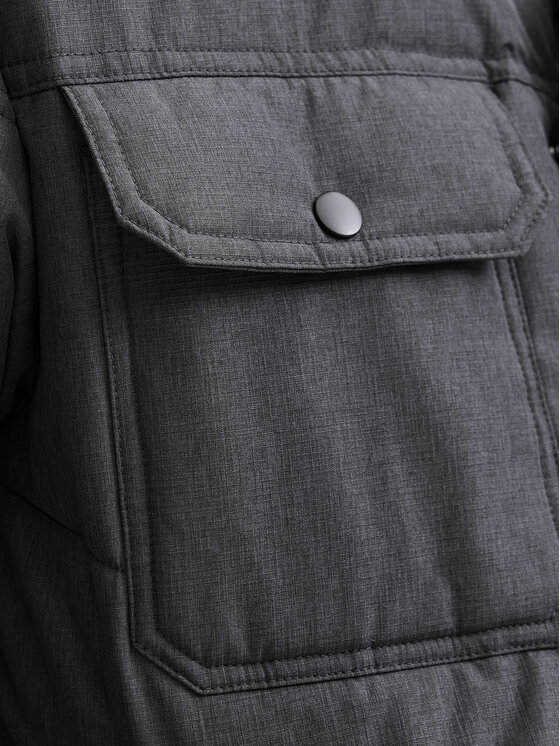 Jack & Jones Jack & Jones Winterjacke Morgan 12279687 Grau Regular Fit