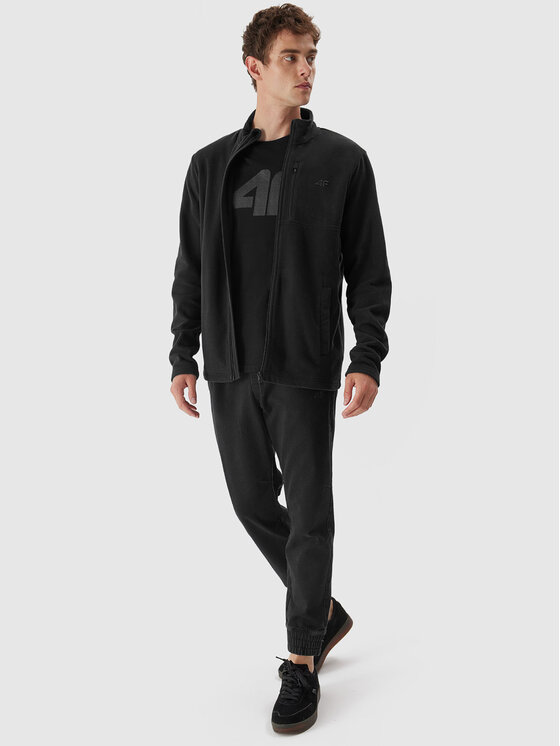 4F 4F Polar 4FAW23TFLEM122 Czarny Regular Fit
