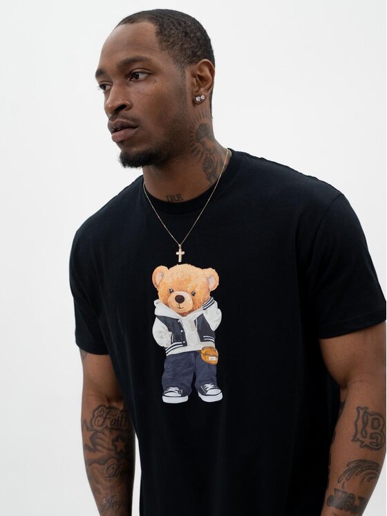 MyStars MyStars T-Shirt 125059 Czarny Regular Fit