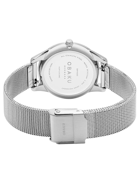 Obaku Obaku Hodinky V297LXCIMC Stříbrná