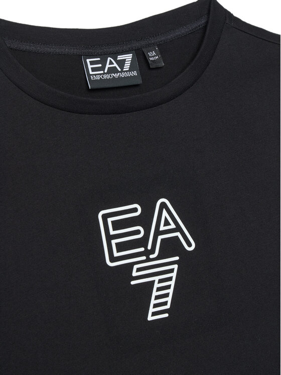 EA7 Emporio Armani EA7 Emporio Armani T-särk 7G000042 AF12503 UC001 Must Relaxed Fit