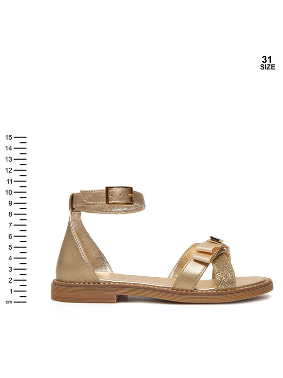 Tommy Hilfiger Tommy Hilfiger Sandalen Sandal T4A2-33943-0572 M Goldfarben