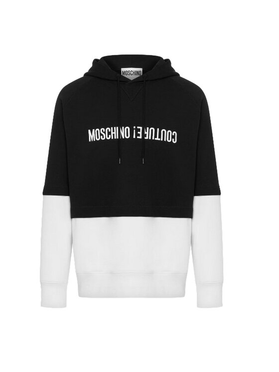 MOSCHINO MOSCHINO Bluza 9667983933775 Czarny Regular Fit