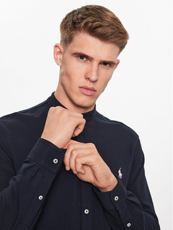 Polo Ralph Lauren Polo Ralph Lauren Srajca 710742468003 Mornarsko modra Regular Fit