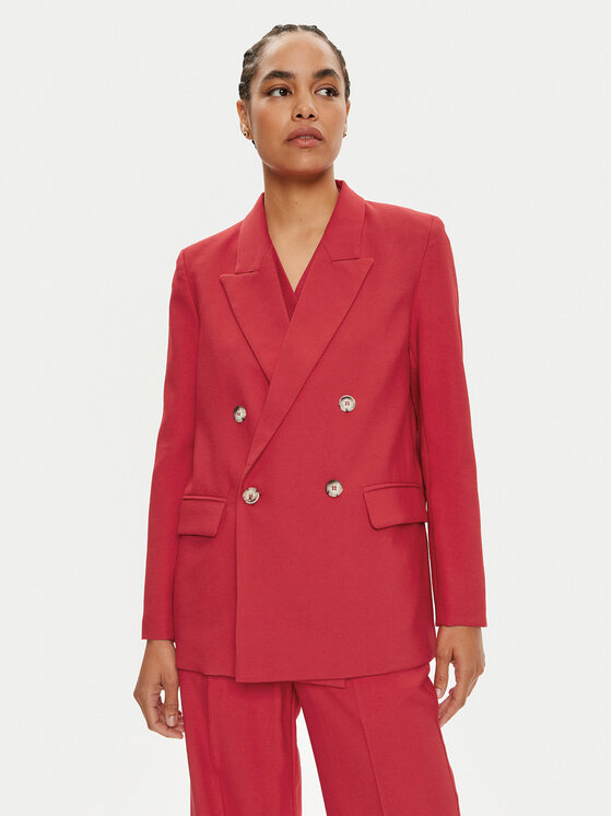 ViCOLO ViCOLO Sacou TB0223 Roșu Regular Fit