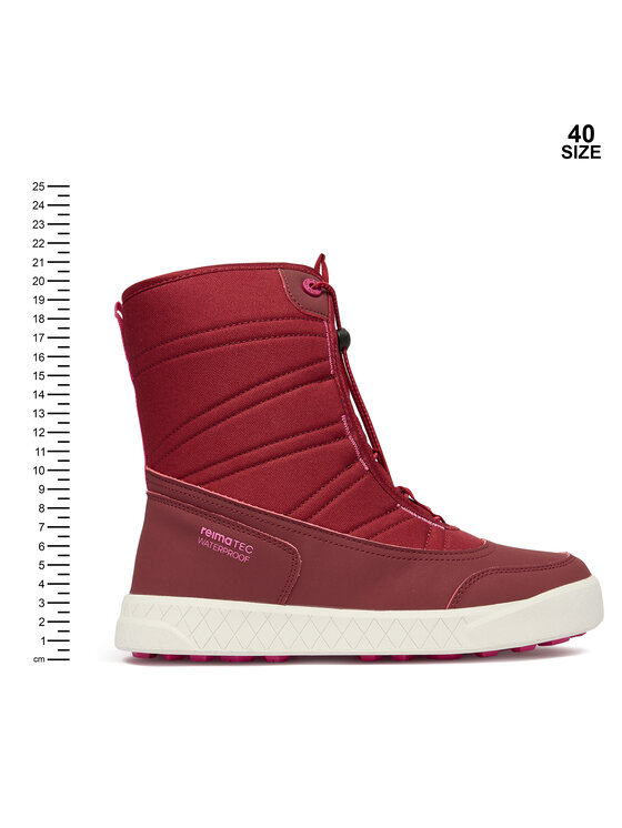 Reima Reima Stivali Hankinen 5400031A Rosso