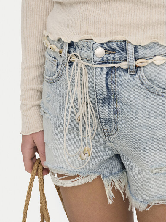 ONLY ONLY Farmer rövidnadrág Zuma 15349510 Kék Regular Fit