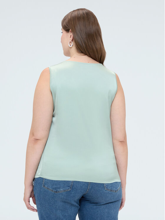 Fiorella Rubino Fiorella Rubino Top D010T000268N015 Zielony jasny Regular Fit
