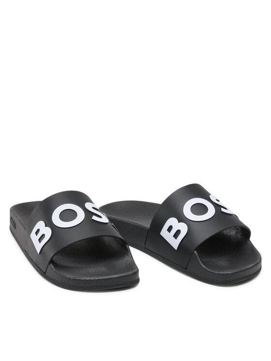 BOSS Boss Чехли Bay 50471271 10242218 01 Черен