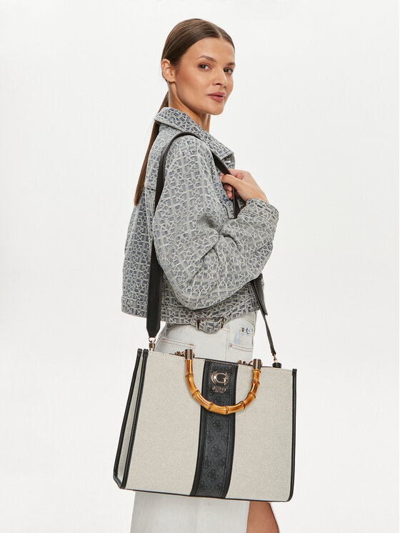 Guess Guess Kabelka Kerima (Ag) HWAG93 37220 Écru