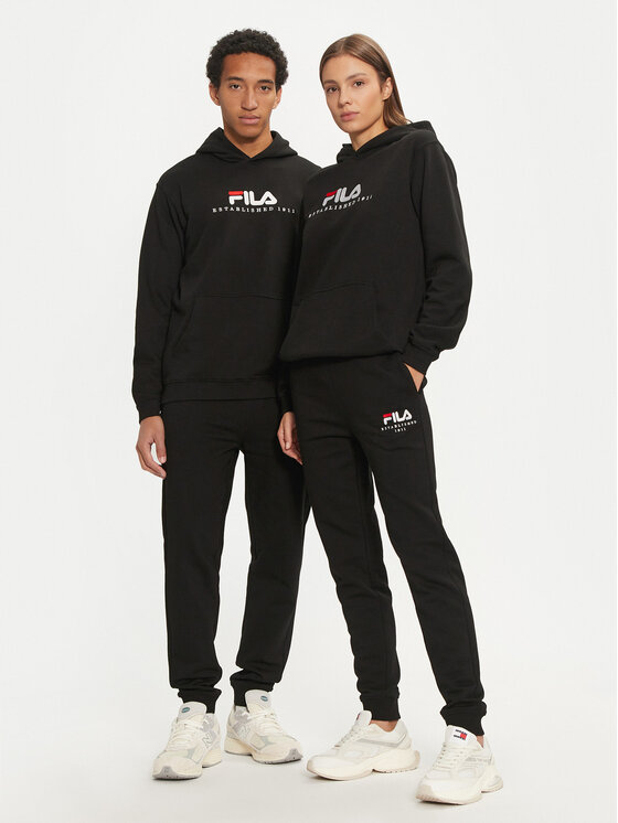 Fila Fila Μπλούζα Unisex Brunssum FAU0145 Μαύρο Regular Fit
