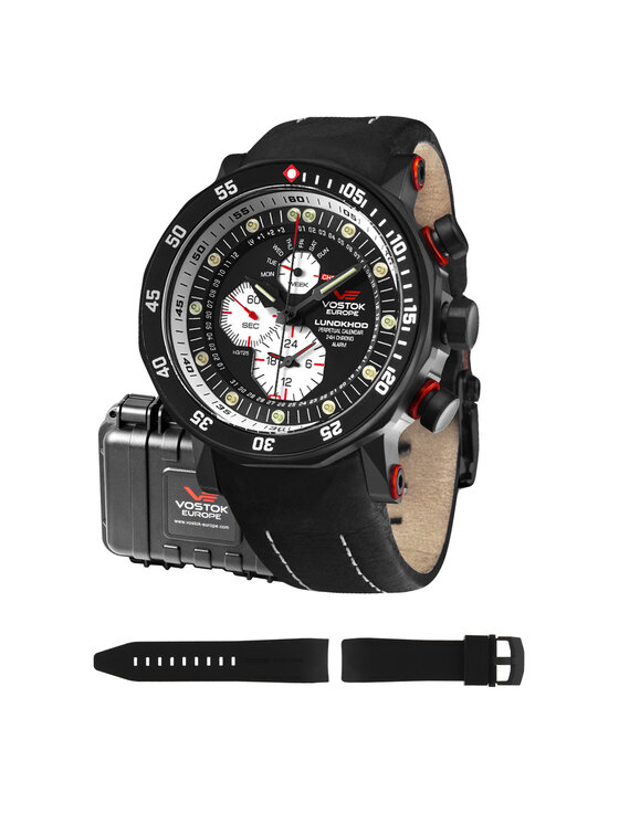 Vostok Europe Vostok Europe Zegarek YM86-620C635 Czarny