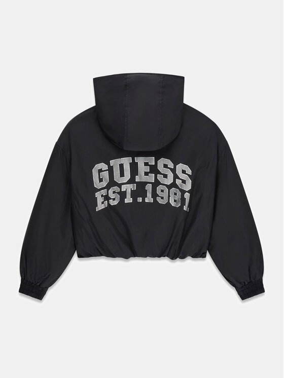 Guess Kids Guess Kids Bunda pro přechodné období 180239 Černá Classic Fit