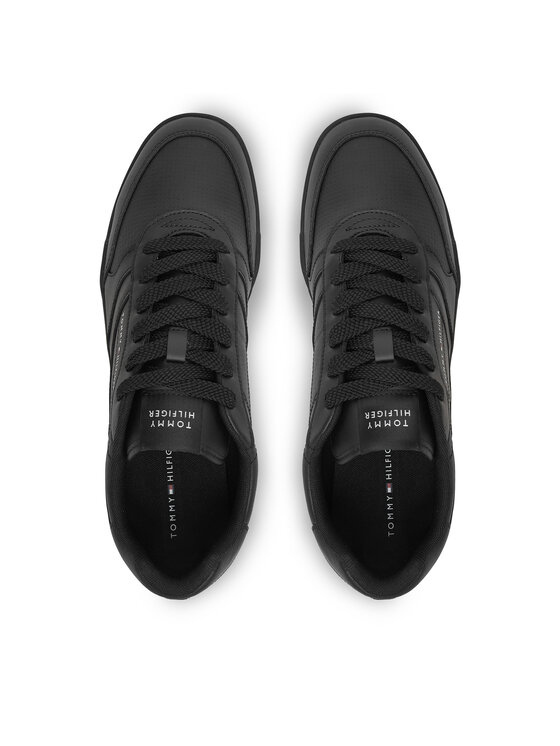 Tommy Hilfiger Tommy Hilfiger Αθλητικά Lopro Cup Leather FM0FM05677 Μαύρο