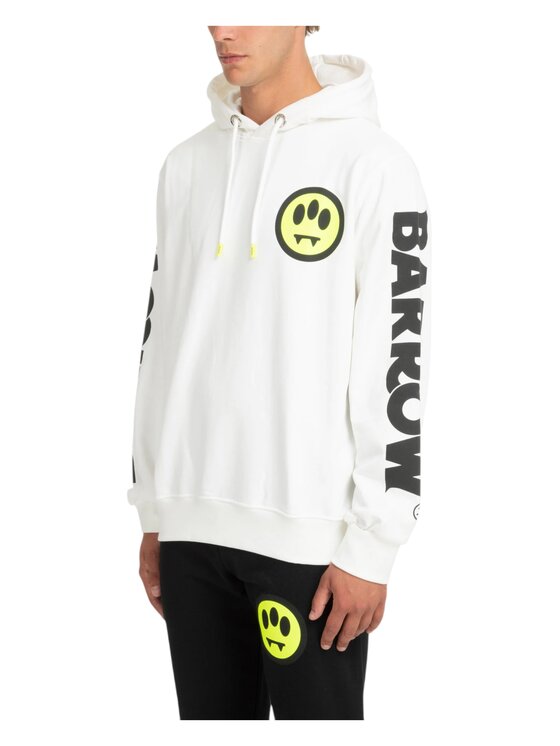 Barrow Barrow Felpa 034106 Bianco Regular Fit