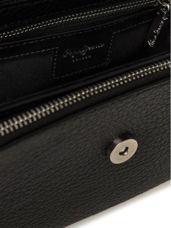 Pepe Jeans Pepe Jeans Ročna torba Amber Script PL031664 Črna