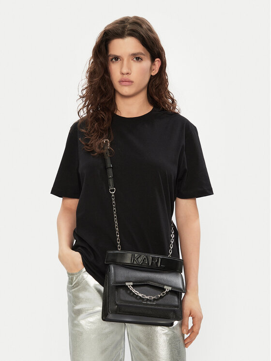 KARL LAGERFELD KARL LAGERFELD Rankinė A1W30447 Juoda