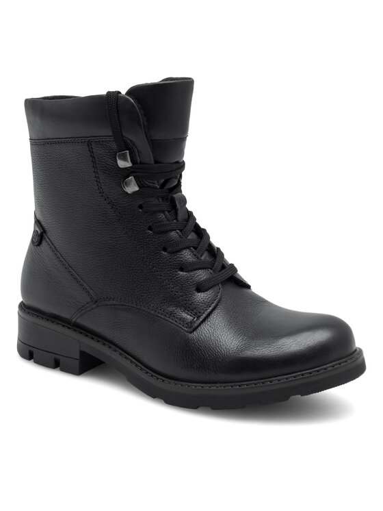 Go Soft Go Soft Schnürstiefeletten WI23-DEMETRA-19 Schwarz