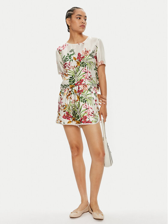ViCOLO ViCOLO Szorty materiałowe TB2282 Kolorowy Relaxed Fit