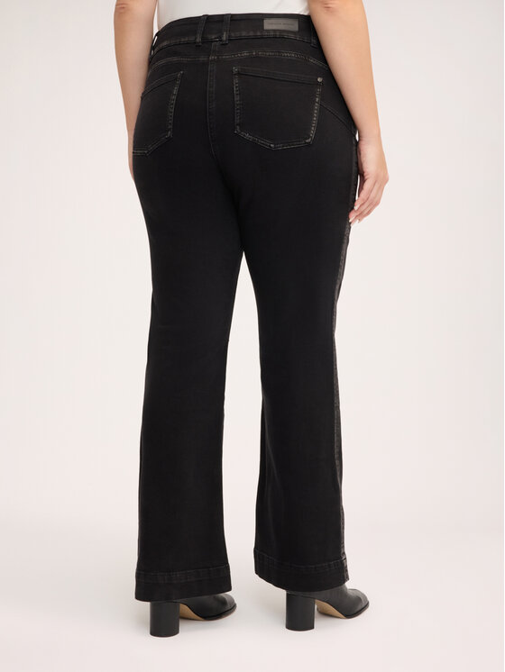 Fiorella Rubino Fiorella Rubino Jeansy P40QT005475N033 Czarny Regular Fit