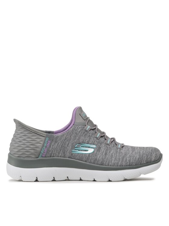 Skechers Snīkeri Dazzling Haze 149937/GYMT Pelēks