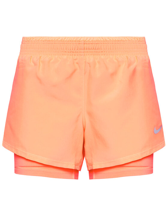 Nike Nike Sportshorts 2-In-1 Running CK1004 Orange Standard Fit