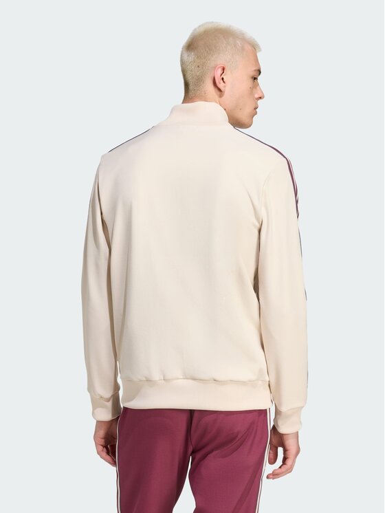 adidas adidas Kurtka wielofunkcyjna Ajax Amsterdam Terrace Icons Beżowy Slim Fit