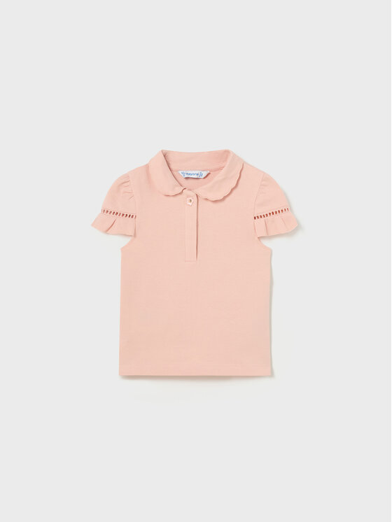 Mayoral Tricou polo 1191 Roz Regular Fit