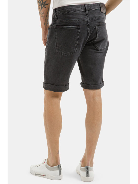 Cross Jeans Cross Jeans Szorty jeansowe A 565-307 Szary Regular Fit