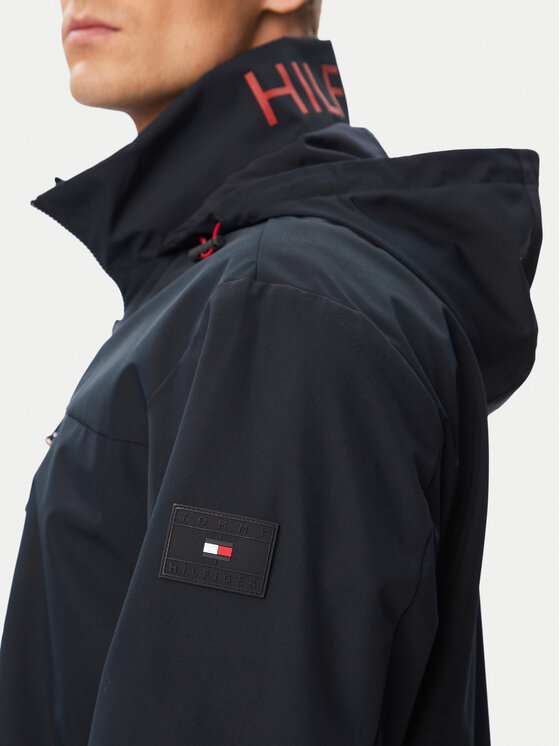 Tommy Hilfiger Tommy Hilfiger Kurtka przejściowa MW0MW44299 Granatowy Regular Fit