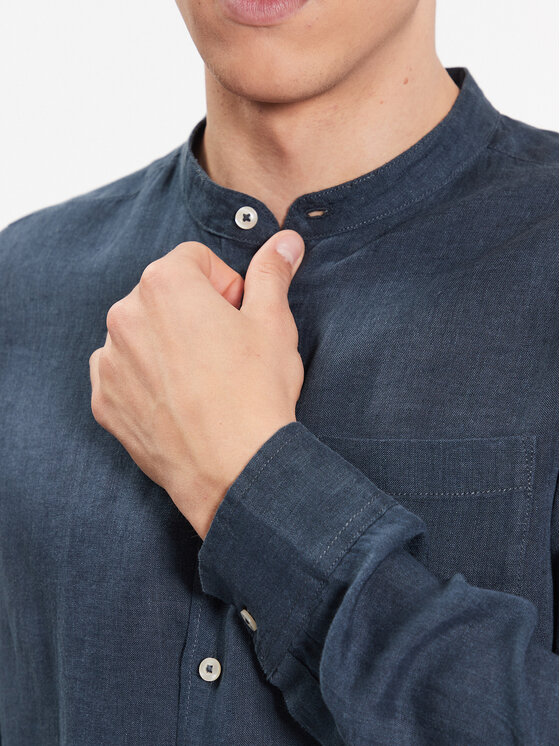 United Colors Of Benetton Camicia Bowling In Chambray – Morbida, Boxy E Perfetta Per L'Estate