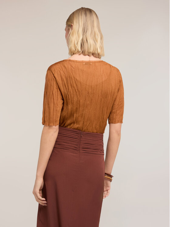 Motivi Motivi Maglione M241W003951N018 Arancione Regular Fit