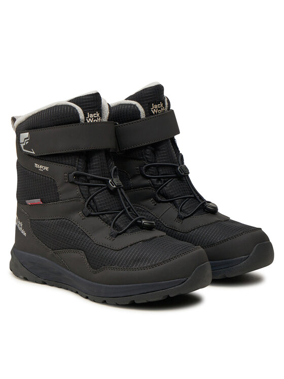 Jack Wolfskin Jack Wolfskin Zimske čizme Polar Bear-B Texapore High Vc K A62145 Crna
